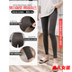 
Mei'an Ga Modal nine-point pants for women's summer thin bottoming trousers high waist tight long pants inside and outside wearing elastic large-size small feet pants white L high elastic 80-115Jin [Jin equals 0.5 kg]