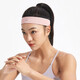 Keep Seamless Wide Headband Running and Fitness Sweat-conducting and Cooling Anti-slip Seamless Design Lead Foil Gray