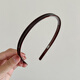 Xiangwan headband, acetic acid fine hairband, non-slip, toothed, high-end outing headband, crushed hairpin, birthday gift