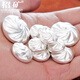 Zhaomine pure silver 9999 solid steamed steamed buns ancient silver products ornaments blessing buns to play pure silver 9999 steamed buns 20 grams a piece with velvet bag