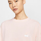 耐克（NIKE）女装短袖 2025新款跑步运动休闲大logo针织透气圆领T恤衫半袖上衣 FV0942-838 S