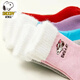 Snoopy (SNOOPY) thickened and velvet warm winter children's socks terry socks winter cartoon mid-high socks for girls and boys 5 pairs SNB-DM08 model thickened M size - recommended for 4-6 years old