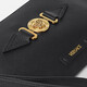 Versace men's metal logo clutch bag for boyfriend