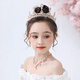 Oein children's crown tiara girl birthday crown little girl gift diamond imitation crystal headband party catwalk model pink pearl European style crown