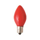 Yuanbo 2-pack electric candle lamp energy-saving red light bulb E12 screw socket for worshiping Buddha and offering sacrifices to electric candles for weddings and festivals ever-lasting lamp light bulbs 2 red light bulbs (shipped from Beijing warehouse)