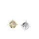 Maimed Brooch Six-Pointed Star Two-pack Men's Suit Small Lapel Pin Shirt Collar Button Badge Button Accessories Gift for Boyfriend Six-Pointed Star Brooch Silver Two-pack