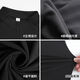 Fitness clothes for men and women in spring and autumn quick-drying long-sleeved running sports and cycling clothes training stand-up collar half-zip sweatshirt basic black M M recommended body weight 95-120 Jin Jin equals 0.5 kg