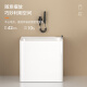 
Dafensa mop pool household floor-standing large balcony ceramic mop pool bathroom square outdoor washing mop pool pure white 1047+ ordinary faucet