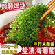 盐渍海葡萄泡发食用 儿童海藻菜海洋蔬菜海草 海葡萄100g*10袋【送芥末酱油】