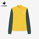Le coq sportif Cycling French Rooster Autumn and Winter Women's Fashionable Sports Long-Sleeved Cycling Jersey Goose Yellow L