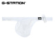 G-STATION ultra-thin silky high-transparency STC Japanese small men's thong breathable quick-drying sexy tight underwear size small white L (for small sizes, it is recommended to go up 1-2 sizes)