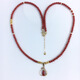 Zhaohao Coral Necklace Zodiac Year Ball Necklace