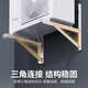 Jun'ao 1.5P air conditioner bracket hanger thickened stainless steel air conditioner outdoor unit frame suitable for Greoux Midea Haier 1.5 HP universal air conditioner bracket