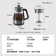 TILIVING (Titanium Liwei) pure titanium tea brewing teapot spray steam steaming teapot household fully automatic small office health pot flower teapot black teapot 1L