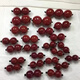 Xin Princess Coral Ox Blood Red Blood Red Loose Beads Single Beads Deep Red Natural Multi-Specifications Large Particles DIY Jewelry Seven 2.8-3mm 10 Price