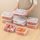Sungsa Japan imported frozen meat storage box crisper box refrigerator refrigeration and freezing special fruit food grade sealed box imported crisper box (with scale) 2-piece set 2.6L
