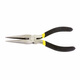 Stanley (STANLEY) black double plastic handle needle nose pliers electrician needle nose clamping pliers wire cutter 5 inches 84-100-23