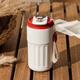 Geweili Jahrestreffen Geschenke an Mitarbeiter und Kunden High-End Practical Souvenirs Business Gift Banken Kaffeetasse Geschenkbox weiße Kaffeetasse + Power Bank (mit Kabel)