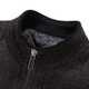 ROMON cotton jacket men's short stand-up collar thick warm winter business casual jacket men 2167 gray 175