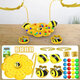 Little bees collecting nectar magnetic beads children's fishing toys 4 years old and above parent-child interactive early education for boys and girls Hard-working little bees collecting nectar Game package for two