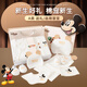 Disney baby clothes, newborn clothes, pure cotton gift box, spring and summer meet-up gifts for infants, boys and girls, maternal and infant supplies YEF051 Winter white Mickey 26-piece set 59cm (length about 50CM, suitable for 0-3 months)