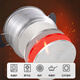 BSITN stainless steel steamer one layer 26cm steamed buns stew soup pot single layer steamer gas stove induction cooker universal 2410