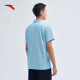 ANTA Lapel POLO Shirt Men's 2024 Spring Solid Color T-Shirt Sports Men's Casual Short T-Top 152321164