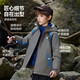 ASK JUNIOR children's jacket boys' autumn and winter hooded windproof jacket for middle and large children outdoor sports mountaineering jacket 170