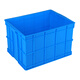 Xingyun plastic turnover box 410*300*150mm parts material box storage and organization accessory box plastic basket rectangular box without lid blue LH-X380