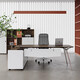 Guanjuenad boss table simple modern president table single office furniture executive table manager desk chair supervisor table color color card