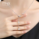 TTMIX small waist platinum pendant platinum necklace chain platinum pt950 necklace women's platinum necklace 6.76g total length about 44cm