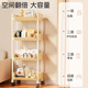 Yupin trolley storage rack kitchen bedroom floor-standing multi-layer snack baby products storage rack dormitory ZW96 four-story meter