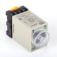 Control time relay AH3-3 AH3-2 power on delay 220V380V10S30S timer switch AH3-3 DC24V x 60S x with base