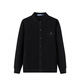 Navigare Italian dinghy all-wool lapel sweater men's knitted cardigan jacket 1344094502 black L/50