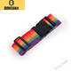 Binchao Suitcase Stuctash Stuctsan Strap Cross-Treading Sutcodance Safety Safety Фиксированная шеста для прохождения перемещения защиты затягивание усилительное затягивание ремешки с перекрестной связкой [Rainbow Color]