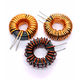 Hanshi Hengye Iron-silicon-aluminum ring inductor energy storage magnetic ring inductor 80uH dual 1.5 wires 30A vertical motor wire/10 pcs