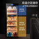 Chiake cigar cabinet constant temperature and humidity cabinet red wine and tea multi-functional storage air-cooled and moisturizing dual-temperature dual-system integrated cabinet single door household 1.6 meters high dual-temperature red wine and cigar integrated cabinet