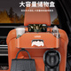 Suvmch car multifunctional storage box tissue box water cup holder storage box storage bag car seat back storage box bag back chair multifunctional leather storage box bright orange exclusive for Audi-back chair storage box