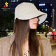 Scarecrow Hat Women's Autumn and Winter New Versatile Fashion Fisherman Hat Showing Face Small Big Brim Casual Peaked Hat Universal for All Seasons Black One Size Adjustable