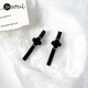 SO SOUL Bangs Clip Forehead Hair Clip Women's Side Small Clip Side Clip Women's Headwear Hair Clip Duckbill One-Word Clip 2025 New Four-Leaf Clover (Pair)