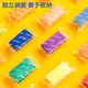 Deli 24 colors ultra-light clay clay colored clay plasticine children's toys art handmade DIY space sandbag birthday gift 2 bags