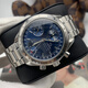 【二手99新】欧米茄男表超霸系列日期星期夜光计时自动机械原装精钢男士休闲二手瑞士奢侈品手腕表 39表径蓝盘钢带3523.80.00 支持鉴定假一赔三