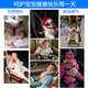LETSFIND child safety seat car rear middle seat simple baby carrier portable 0312 years old card with medium size 9 months to 6 years old + booster pad