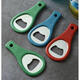 Beer bottle opener portable beer bottle opener wine opener gadget beer bottle opener thickened bottle opener mixed color thick iron sheet easy and labor-saving 2 pieces strong and resistant to warping