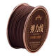 Luolanmei (LUOLANMEI) bracelet wire core-covered elastic rope imported high-end cultural toy bead wire rope bracelet wear-resistant special beef tendon for Buddhist beads 1.0mm - brown - 40 meters / free bead threading tool