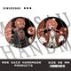 Telicch Country planea bares circundantes y bares de countryhumans y exquisito broche de broche de cornisa de pines de pasador S1276 de 58 mm y [película brillante]