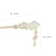 Two generations of joy, new Chinese style hairpin, national style, auspicious clouds and jade, Ruyi hairpin, light luxury, high-end sense, tassel, step-shaking cheongsam, hairpin, hairpin, Ruyi hairpin
