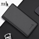 Kangaroo authentic men's wallet long leather leather multi -card multi -card money clip business men's large -capacity zipper soft fur thin style