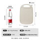 Double gun chopping board, children's food supplement board, plastic cutting board, mildew-proof fruit board, knife board 32.7*21.8*0.4cm