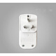 Silver Butterfly Leakage Protection Plug Solar Plug 10A2F16A Residual Current Protection 10A Integrated (Yindie Brand)
